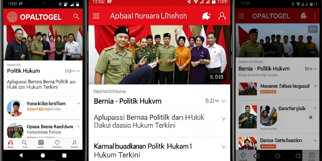 Antarmuka pengguna OPALTOGEL yang modern dan informatif.